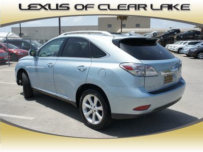 lexus rx 350 2010 blue suv gasoline 6 cylinders front wheel drive shiftable automatic 77546