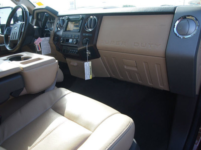 ford f 250 super duty 2012 brown lariat biodiesel 8 cylinders 4 wheel drive shiftable automatic 78216