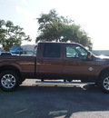 ford f 250 super duty 2012 brown lariat biodiesel 8 cylinders 4 wheel drive shiftable automatic 78216