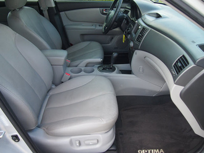 kia optima 2010 silver sedan ex gasoline 6 cylinders front wheel drive automatic 76018