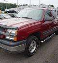 chevrolet silverado 1500 2004 red ls gasoline 8 cylinders 4 wheel drive automatic 08812