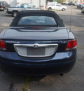 chrysler sebring 2002 dk  blue lxi gasoline 6 cylinders front wheel drive automatic 08812