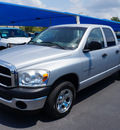 dodge ram 1500 2007 silver pickup truck sxt gasoline 6 cylinders rear wheel drive automatic with overdrive 76234