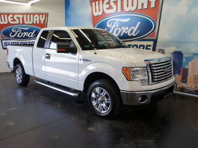 ford f 150 2012 white xlt gasoline 6 cylinders 2 wheel drive automatic 75062