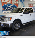 ford f 150 2012 white xlt gasoline 6 cylinders 2 wheel drive automatic 75062