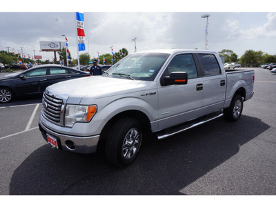 ford f 150 2011 silver xlt gasoline 6 cylinders 2 wheel drive automatic 78501