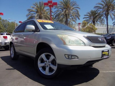 lexus rx 330 2004 silver suv gasoline 6 cylinders front wheel drive automatic 90241