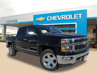 chevrolet silverado 1500 2014 black ltz flex fuel 8 cylinders 2 wheel drive automatic 75067