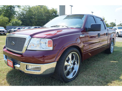 ford f 150 2004 maroon gasoline 8 cylinders rear wheel drive automatic 76543