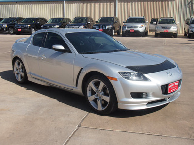 mazda rx 8 2004 silver coupe manual gasoline rotary rear wheel drive 6 speed manual 79110