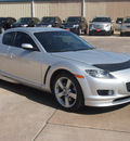 mazda rx 8 2004 silver coupe manual gasoline rotary rear wheel drive 6 speed manual 79110
