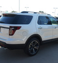 ford explorer 2013 off white suv sport gasoline 6 cylinders 4 wheel drive automatic 76011