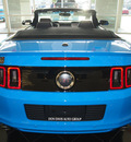 ford mustang 2014 lt  blue gt premium gasoline 8 cylinders rear wheel drive automatic 76011