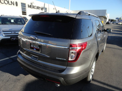 ford explorer 2014 gray suv xlt flex fuel 6 cylinders 2 wheel drive automatic with overdrive 60546
