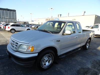 ford f 150 2002 silver sport gasoline 6 cylinders rear wheel drive automatic with overdrive 60546