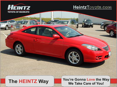 toyota camry solara 2008 red coupe se gasoline 4 cylinders front wheel drive automatic 56001