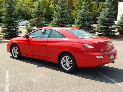 toyota camry solara 2008 red coupe se gasoline 4 cylinders front wheel drive automatic 56001