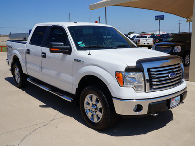 ford f 150 2010 white xlt flex fuel 8 cylinders 4 wheel drive automatic 76087