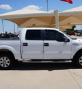 ford f 150 2010 white xlt flex fuel 8 cylinders 4 wheel drive automatic 76087