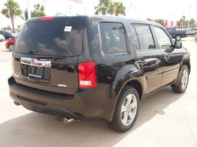 honda pilot 2013 black suv ex l gasoline 6 cylinders 4 wheel drive automatic 77065