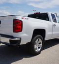 chevrolet silverado 1500 2014 white ls flex fuel 8 cylinders 4 wheel drive automatic 76266