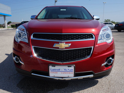 chevrolet equinox 2013 red suv ltz gasoline 4 cylinders front wheel drive 6 speed automatic 76266