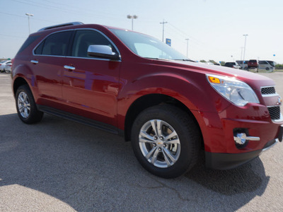 chevrolet equinox 2013 red suv ltz gasoline 4 cylinders front wheel drive 6 speed automatic 76266