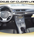 lexus ct 200h 2013 white hatchback hybrid 4 cylinders front wheel drive cont  variable trans  77546