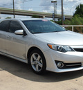 toyota camry 2012 silver sedan se gasoline 4 cylinders front wheel drive automatic 78232