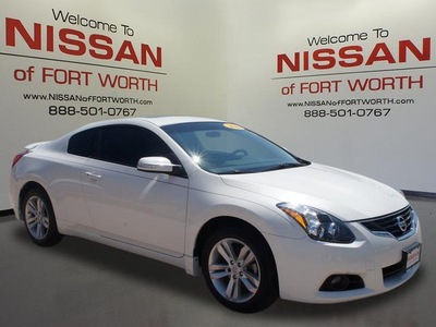 nissan altima 2011 white coupe 2 5 s gasoline 4 cylinders front wheel drive automatic 76116
