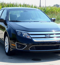 ford fusion 2012 black sedan sel gasoline 4 cylinders front wheel drive automatic 62708