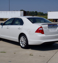 ford fusion 2012 white sedan sel gasoline 4 cylinders front wheel drive automatic 62708