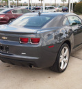chevrolet camaro 2011 dk  gray coupe lt gasoline 6 cylinders rear wheel drive automatic 77065