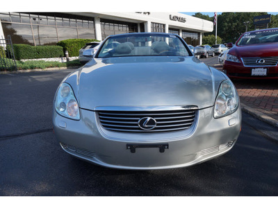 lexus sc 430 2002 millennium silver nav gasoline 8 cylinders rear wheel drive automatic 07755