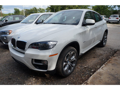 bmw x6 2014 white xdrive35i gasoline 6 cylinders all whee drive automatic 78729