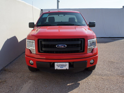 ford f 150 2013 red stx flex fuel 8 cylinders 2 wheel drive automatic 75235