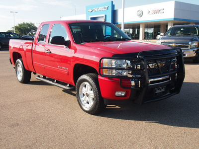 chevrolet silverado 1500 2011 red lt flex fuel 8 cylinders 4 wheel drive automatic with overdrive 77859