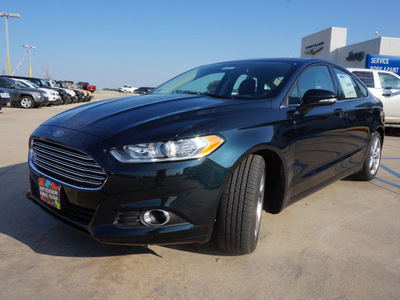 ford fusion 2014 black sedan se gasoline 4 cylinders front wheel drive automatic 76230