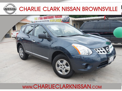 nissan rogue 2013 dk  blue s gasoline 4 cylinders front wheel drive cont  variable trans  78520
