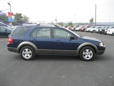 ford freestyle 2007 dk  blue suv sel gasoline 6 cylinders all whee drive automatic 62863