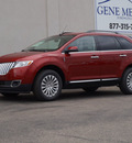 lincoln mkx 2013 red suv gasoline 6 cylinders front wheel drive automatic 79407