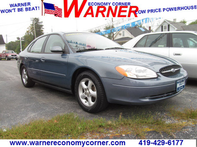 ford taurus 2001 blue sedan se gasoline 6 cylinders front wheel drive automatic with overdrive 45840