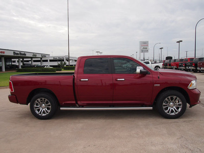 ram 1500 2014 red laramie limited gasoline 8 cylinders 4 wheel drive automatic 76011