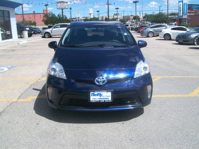 toyota prius 2012 blue hatchback hybrid 4 cylinders front wheel drive automatic 79936
