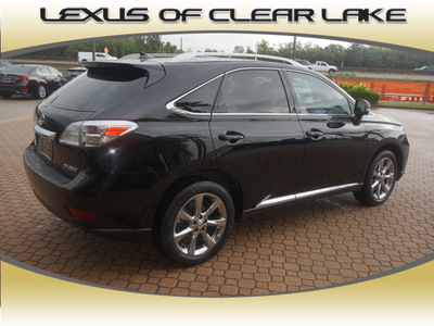 lexus rx 350 2010 black suv gasoline 6 cylinders front wheel drive shiftable automatic 77546