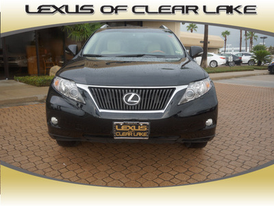 lexus rx 350 2010 black suv gasoline 6 cylinders front wheel drive shiftable automatic 77546