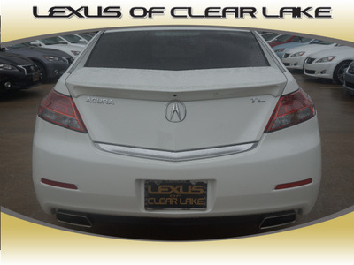 acura tl 2012 white sedan w tech gasoline 6 cylinders front wheel drive shiftable automatic 77546
