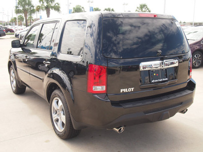 honda pilot 2013 black suv ex l gasoline 6 cylinders front wheel drive automatic 77065