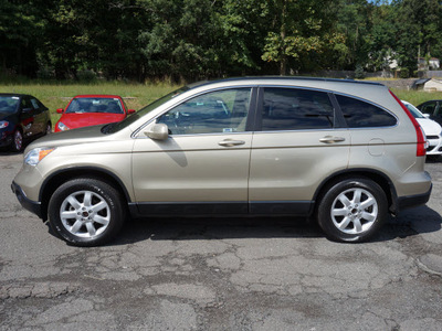 honda cr v 2008 beige suv ex l gasoline 4 cylinders front wheel drive automatic 08812