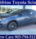 toyota corolla 2014 gray sedan s plus 4 cylinders automatic 75569